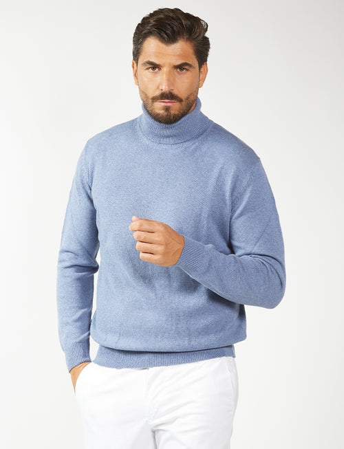 Basic turtleneck in merino wool