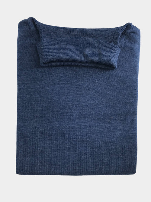 Basic turtleneck in merino wool