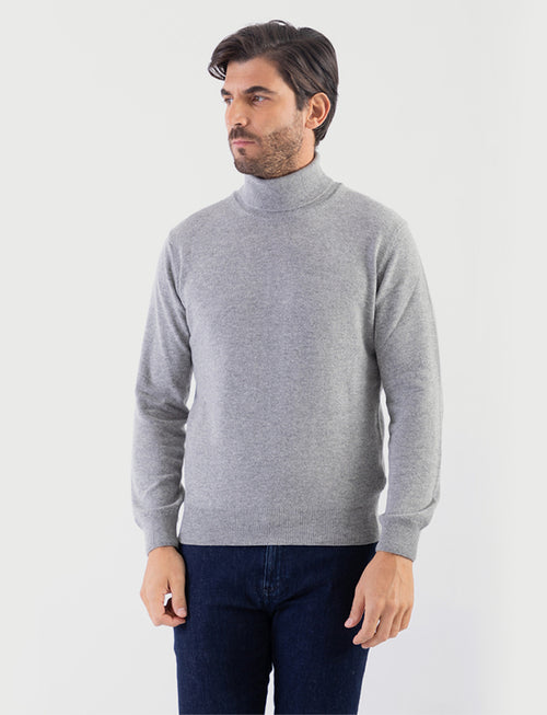 Basic turtleneck in merino wool