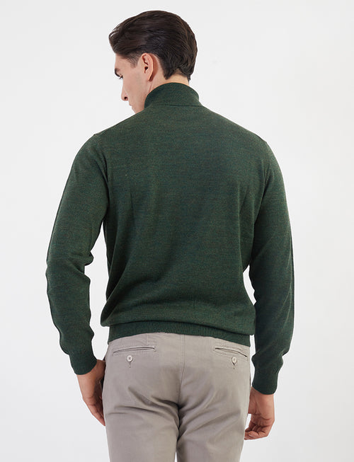 Basic turtleneck in merino wool