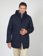 Technical parka with bib