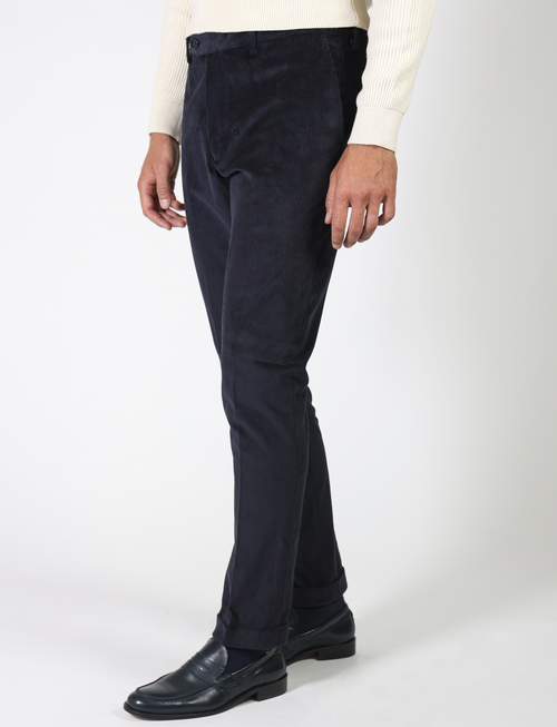 Cotton velvet trousers