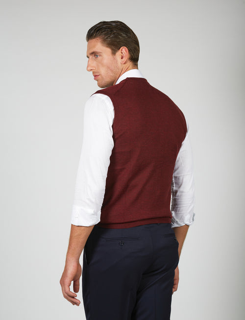 Merino wool vest