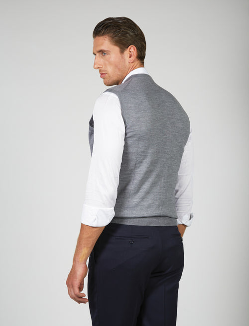 Merino wool vest