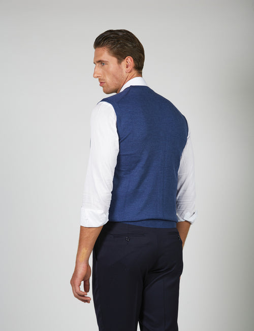 Merino wool vest