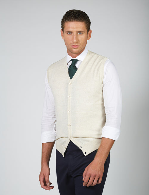 Merino wool vest