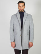 Classic single-breasted coat