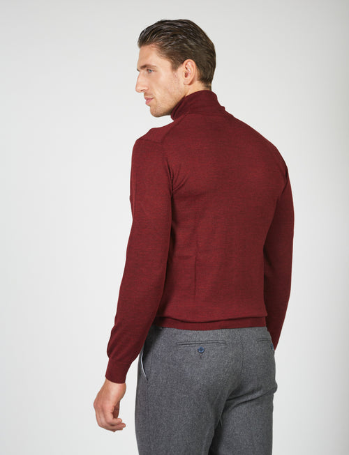 Basic turtleneck in merino wool