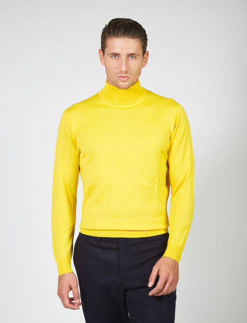 Basic turtleneck in merino wool