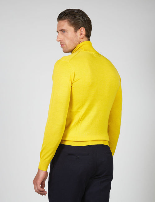 Basic turtleneck in merino wool