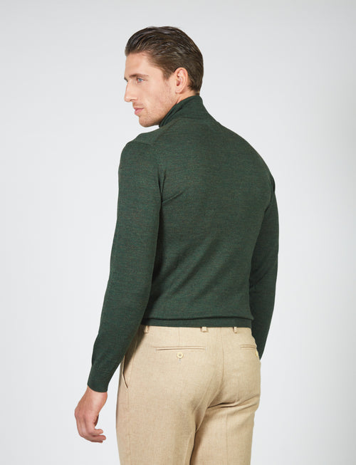 Basic turtleneck in merino wool