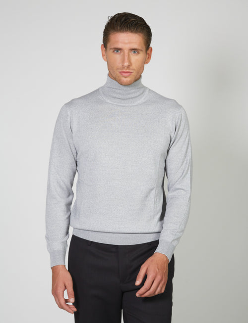 Basic turtleneck in merino wool