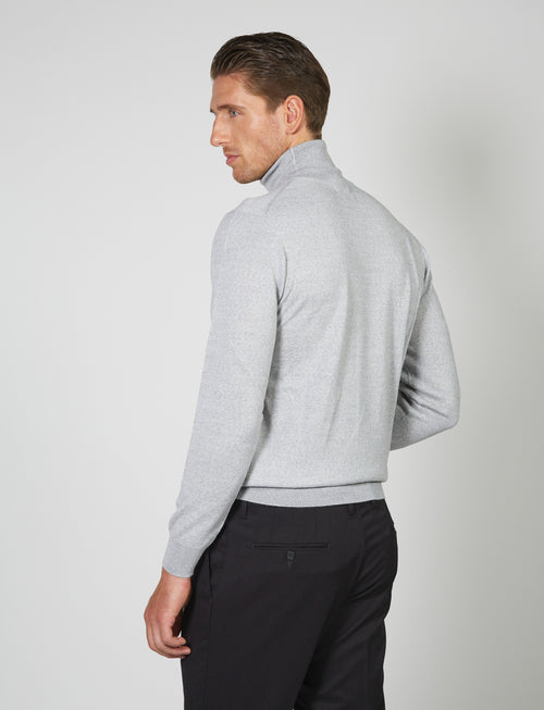 Basic turtleneck in merino wool