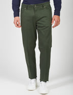 Five-pocket trousers in twill