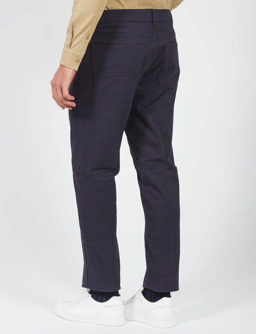 Five-pocket trousers in twill