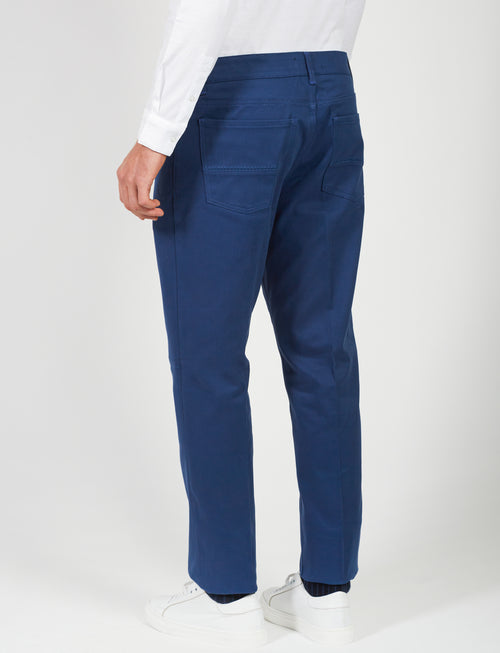 Five-pocket trousers in twill