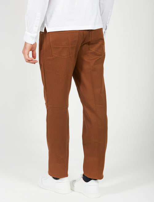 Pantalone cinque tasche in twill