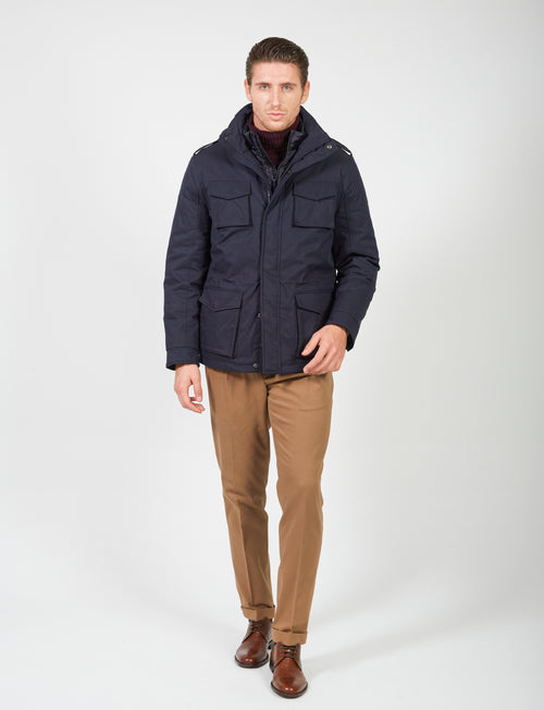 Field Jacket in tessuto tecnico