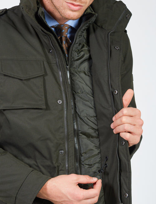 Field Jacket in tessuto tecnico