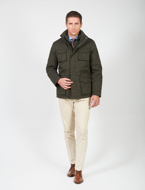 Field Jacket in tessuto tecnico