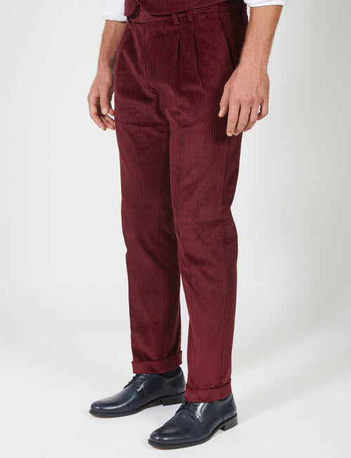 French corduroy trousers