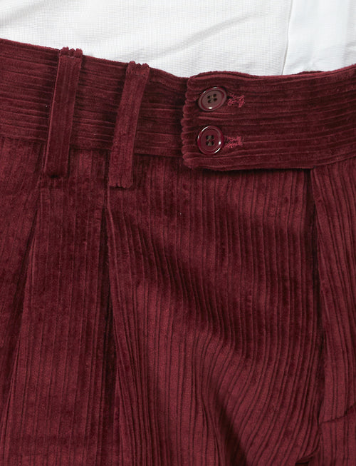 French corduroy trousers