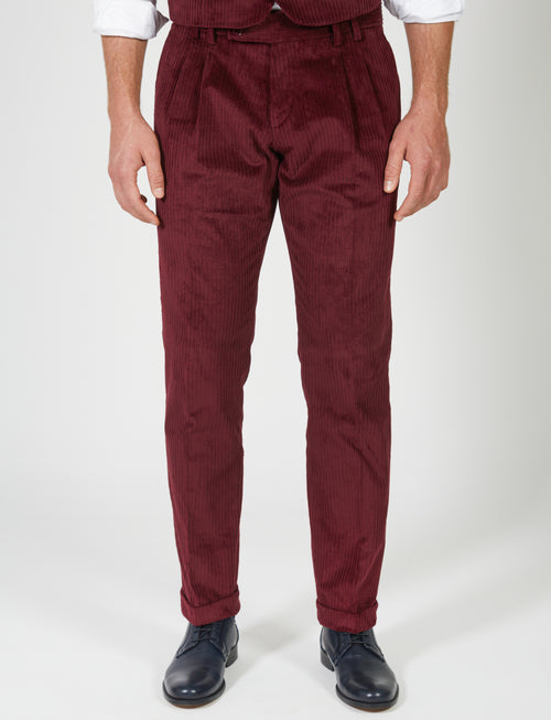 French corduroy trousers