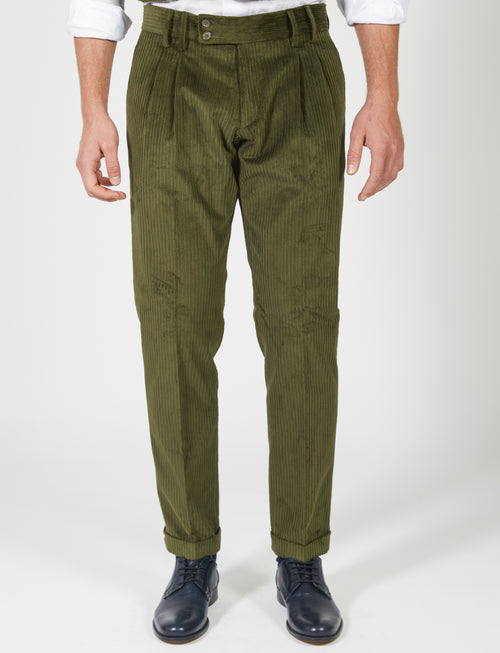 French corduroy trousers