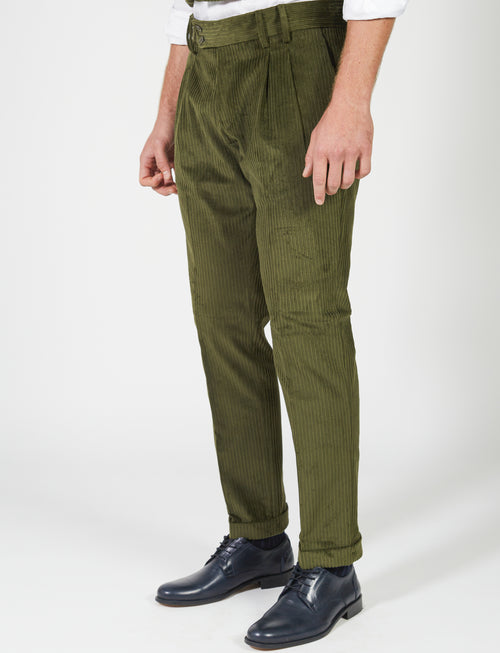 French corduroy trousers