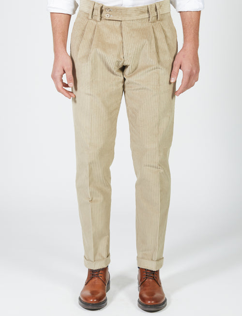 French corduroy trousers