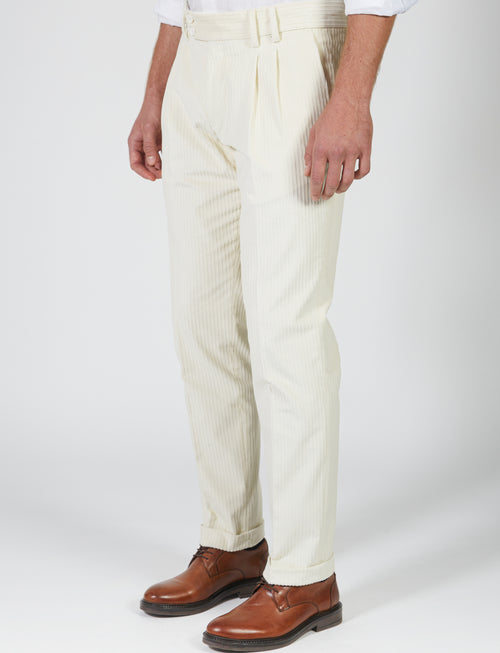 French corduroy trousers