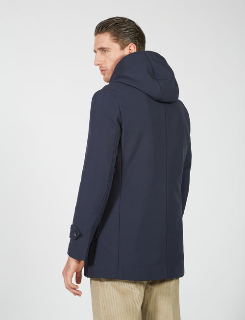 Removable parka with hood