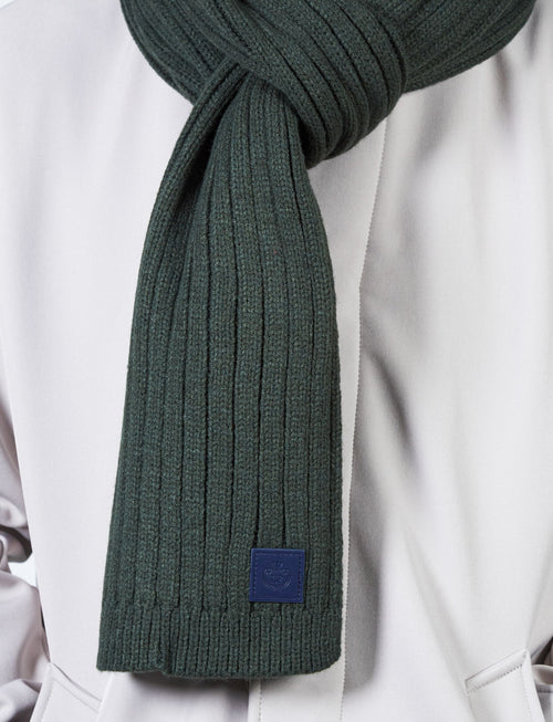 English ribbed scarf