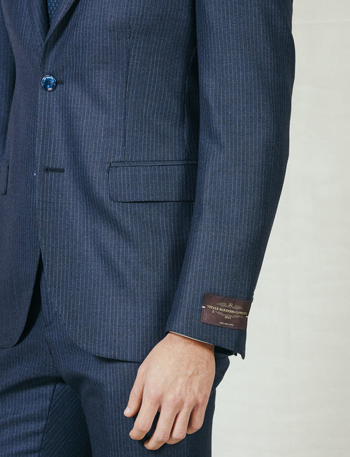 Abito a righe in lana  Vitale Barberis Canonico