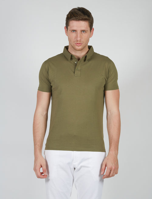 Supima cotton polo shirt