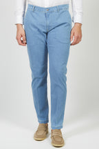 Jeans in denim lavaggio chiaro