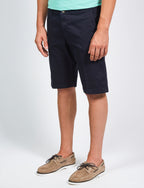 Solid color Bermuda shorts in cotton