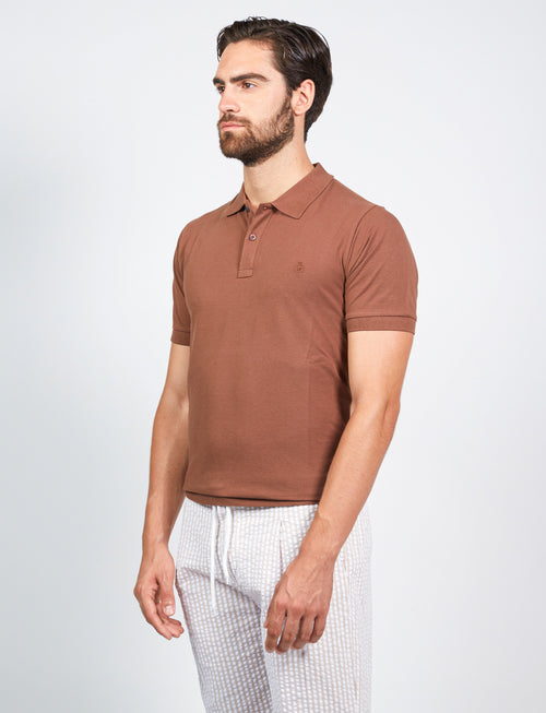 Polo basica in 100% cotone