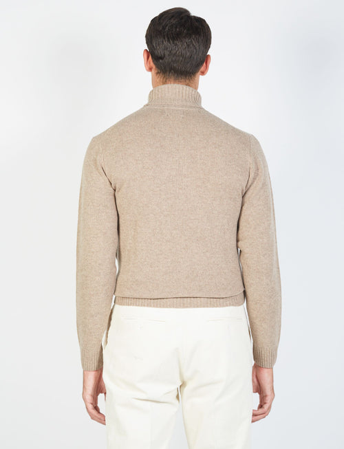 Lambswool turtleneck sweater 