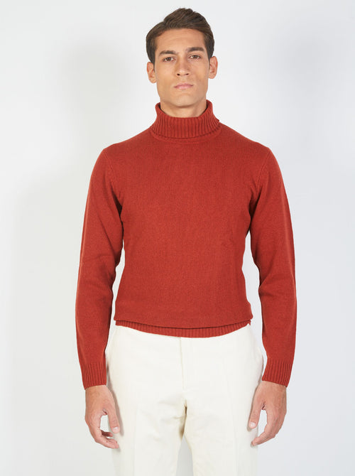 Lambswool turtleneck sweater 