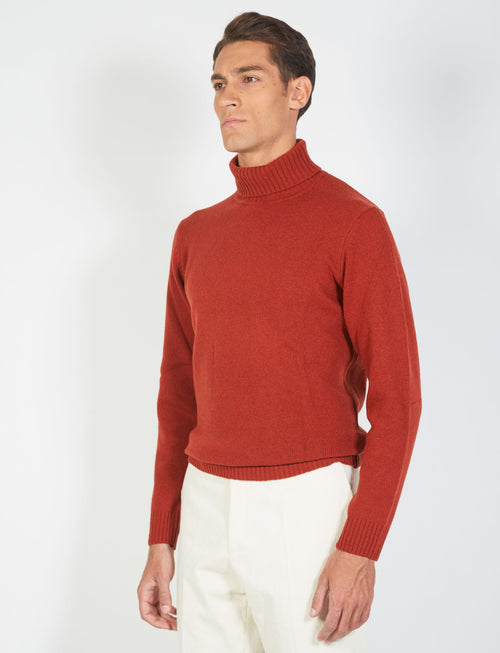 Lambswool turtleneck sweater 