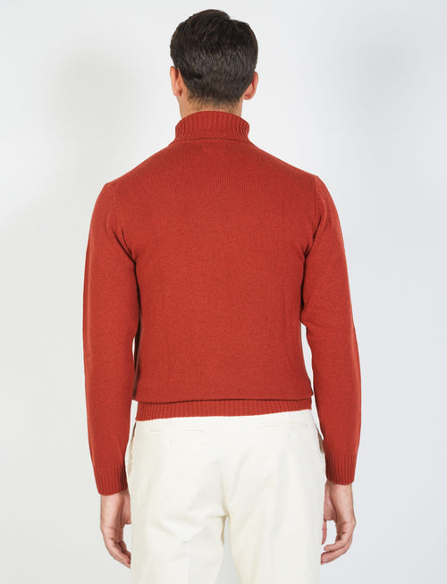 Lambswool turtleneck sweater 