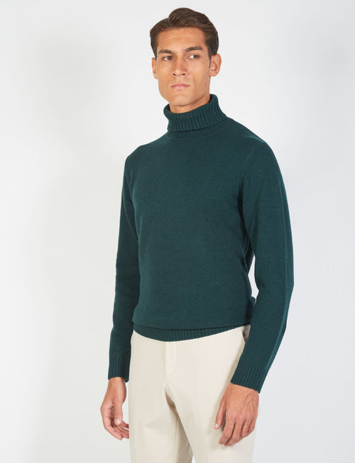 Lambswool turtleneck sweater 