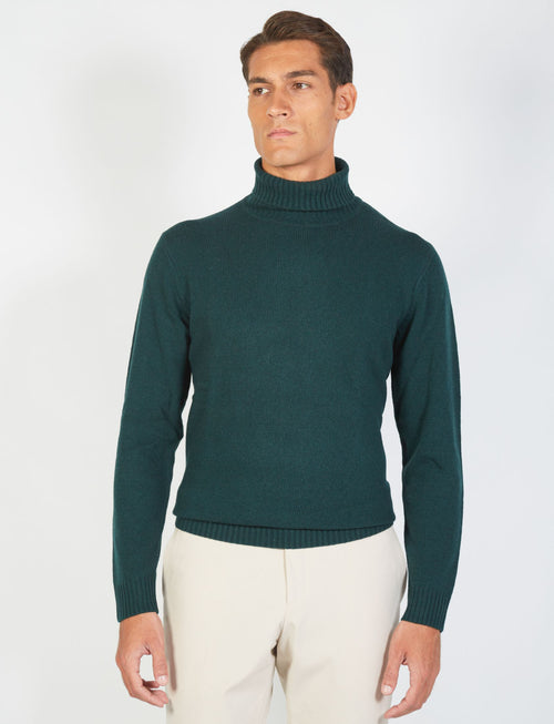 Lambswool turtleneck sweater 