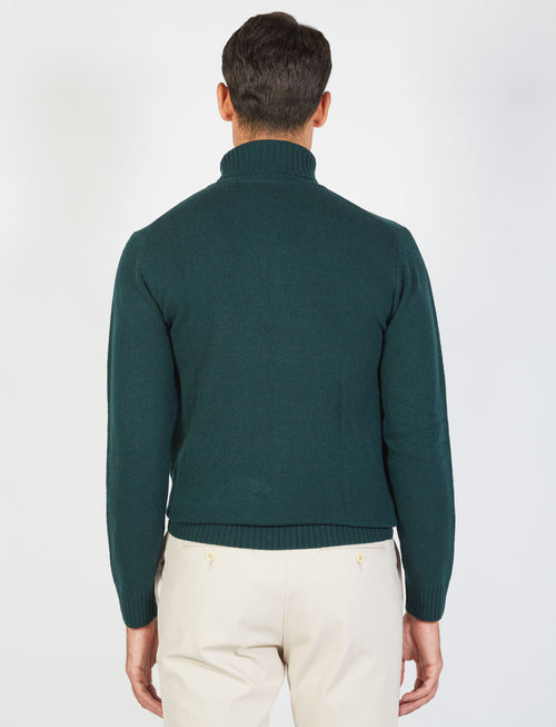 Lambswool turtleneck sweater 