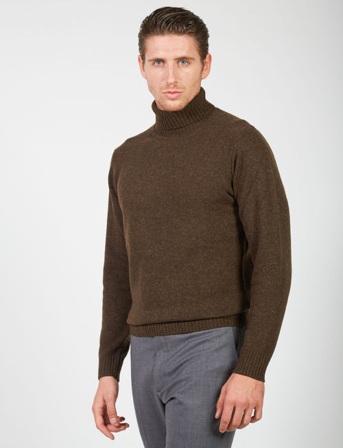 Lambswool turtleneck sweater 