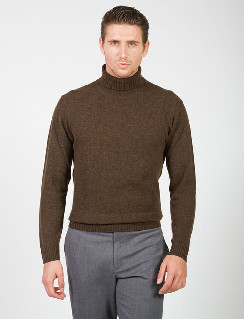 Lambswool turtleneck sweater 