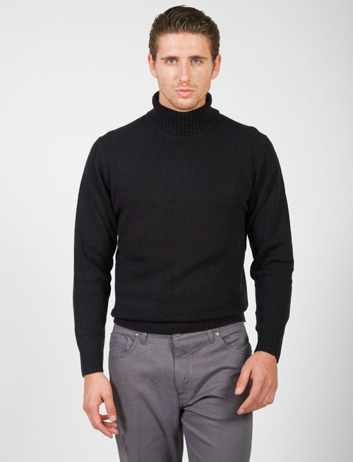 Lambswool turtleneck sweater 