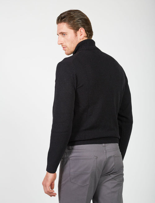 Lambswool turtleneck sweater 