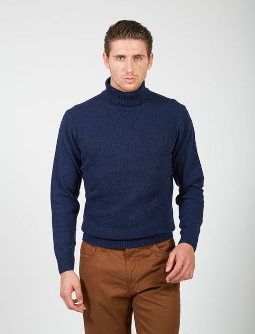 Lambswool turtleneck sweater 